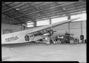 Union Oil Truck at Maddux, Southern California, 1929