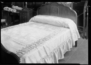 Bed spreads, Broadway Department Store, Los Angeles, CA, 1930