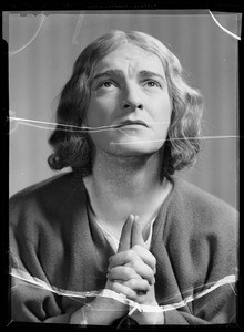 Portrait of Ted Osborne, radio character, Southern California, 1935