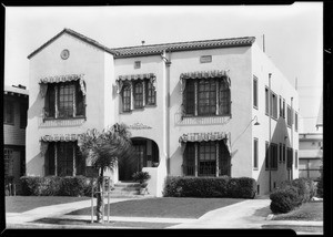 Installation at 1926 5th Avenue, Los Angeles, CA, 1931