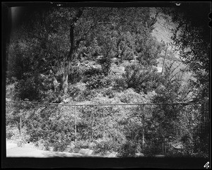 Slide condition in rear of 1040 Stone Canyon Road, Los Angeles, CA, 1940