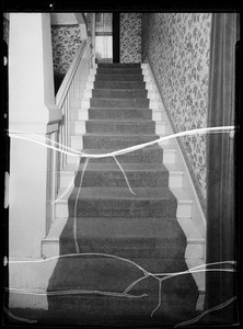 Staircase at 721 South Westlake Avenue, Los Angeles, CA, 1935