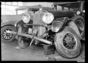 Auburn sedan, Joseph Henyan, owner, Southern California, 1931