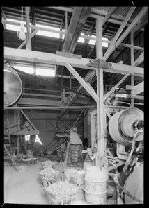 Interior and exterior at Emsco Refractories, showing ventilation, at Atlantic Avenue and Firestone Boulevard, South Gate, CA, 1934