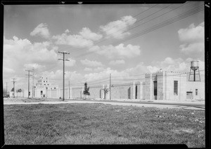 Industrial buildings adjacent to Midwick View Estates, Southern California, 1930