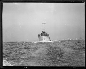 Interior & action shots of yacht Carissima, Southern California, 1929