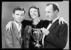 Judge Dawson & heads for composite, Southern California, 1935