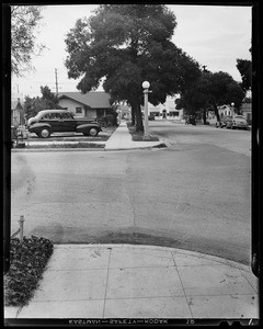 Intersection, North Harper Avenue and Norton Avenue, West Hollywood, CA, 1941