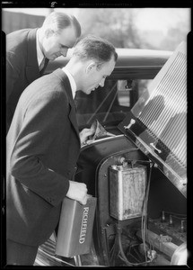 Hi-octane test in Rockne, Southern California, 1933