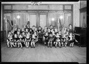 Baby orchestra - for composite, Southern California, 1931