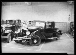 Dodge - Miss Amstell owner, Commercial Casualty, Southern California, 1935