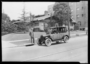 Lantern slides, courtesy at door, etc., Southern California, 1927