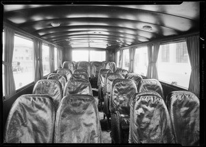 Buses to be sold, Southern California, 1932