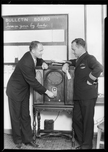 Majestic Radio and pilots, Southern California, 1929