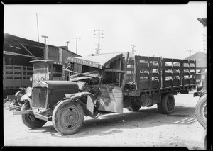 B & O Truck Co. truck at 1416 Griffith Avenue, Southern California, 1930