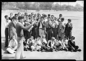 Harmonica band, Southern California, 1931