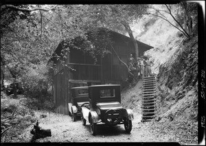 Cabin in Palmer Canyon, Southern California, 1925