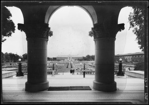 Sunken Gardens at Exposition Park, Los Angeles, CA, 1929