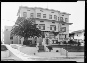 Barker Hotel, 2000 Miramar Street, Los Angeles, CA, 1928