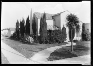 2002 La Grange Street, Westwood, Los Angeles, CA, 1928