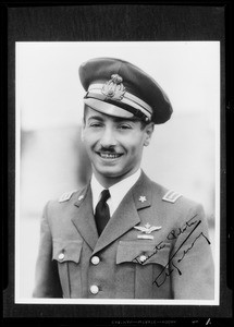 Photograph of air race pilots, Southern California, 1933