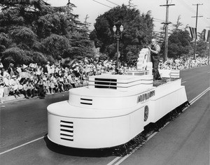 The American Legion parade float