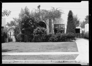 Residence at 931 North Sierra Bonita Avenue, West Hollywood, CA, 1935