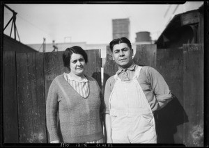 L.A. Creamery, photographs of workers, East 12th Street and Towne Avenue, Los Angeles, CA, 1925