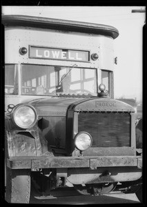 North Coast Lines, bus transportation in Everett, WA, 1932