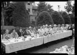 Pansy festival, Southern California, 1933