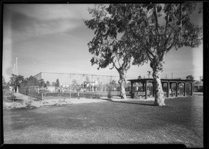 Tennis courts, Exposition Park, Los Angeles, CA, 1932