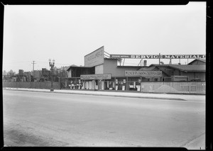 View of property, Wilner Plumbing Supply Company, Southern California, 1932