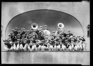 Roberts Golden State Band, Ambassador Skating Pavillion, Southern California, 1928