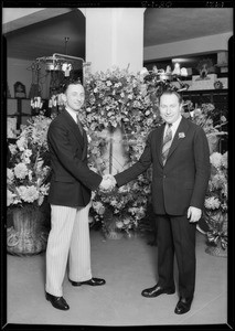 Opening of Paris Hair Company, new store at 739 South Broadway, Los Angeles, CA, 1927