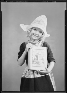 Mrs. M. Brandeis' kids in costumes of other countries, Southern California, 1929