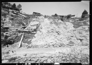 Point Fermin landslide, Los Angeles, CA, 1932