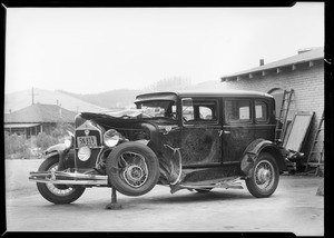 Cars in La Puente, Southern California, 1932