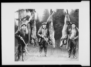 Hunters, Southern California, 1934