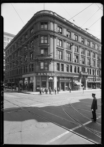 2nd & Spring Branch, Pacific-Southwest Trust & Savings Bank, Los Angeles, CA, 1925