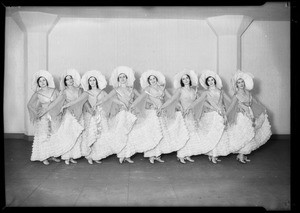 Stage shots, Orpheum Theatre, 842 South Broadway, Los Angeles, CA, 1931