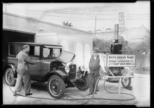 Kerrick automatic heater, Chevrolet Motor Co., Southern California, 1927