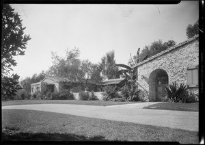 Stearn's residence and Mexican home, Southern California, 1931