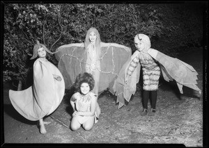 Little girl fairies, Southern California, 1934