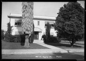 1810 North Kingsley Drive, Los Angeles, CA, 1925