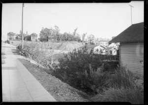 Southwest corner of intersection of West 3rd Street and Union Place, Los Angeles, CA, 1932