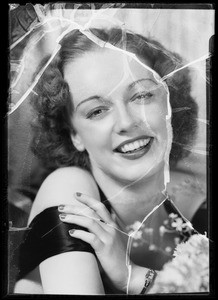 Close-ups of Marjorie Lane on Shell Chateau, Southern California, 1935