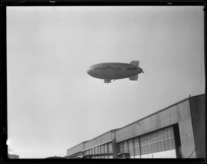 Pennzoil truck and Fokker F.32, Western Air Express, Southern California, 1930