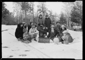 Stewart Warner Radio at Yosemite, Southern California, 1926