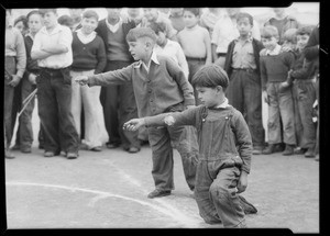 Marble contest, 716 North State Street, Los Angeles, CA, 1932