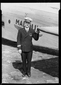 Captain Richard Ranaldi, Maddux Air Lines, Southern California, 1929